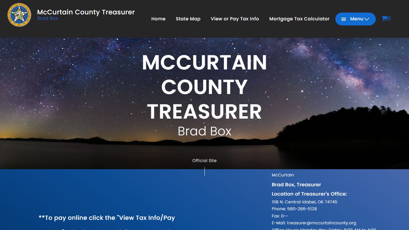 McCurtain County Treasurer
